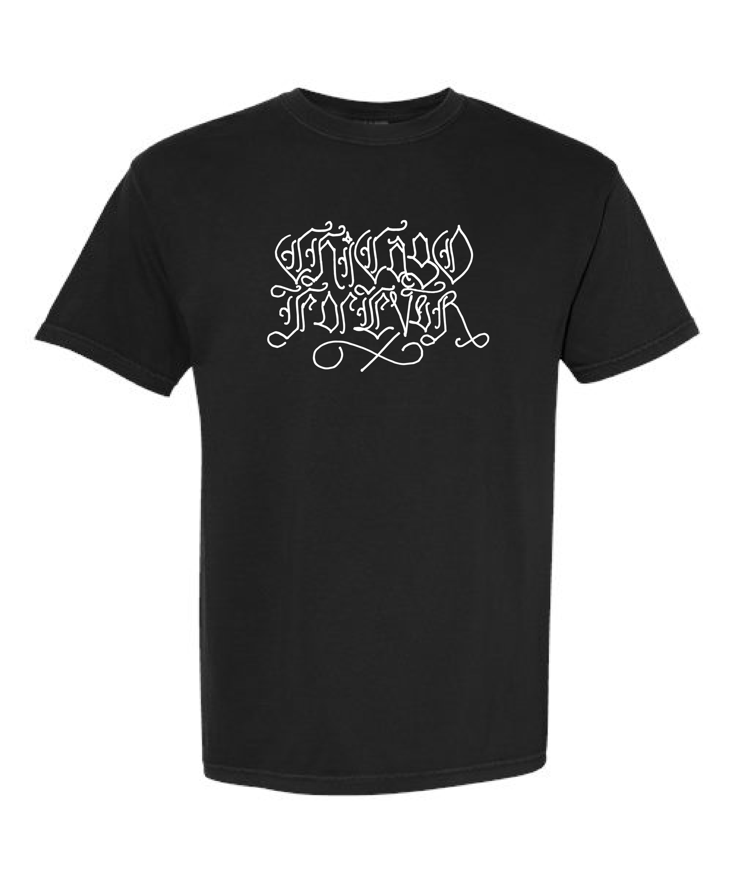 CHICAGO FOREVER BLACK TEE BY MADE IN CHI-TOWN WITH LOVE