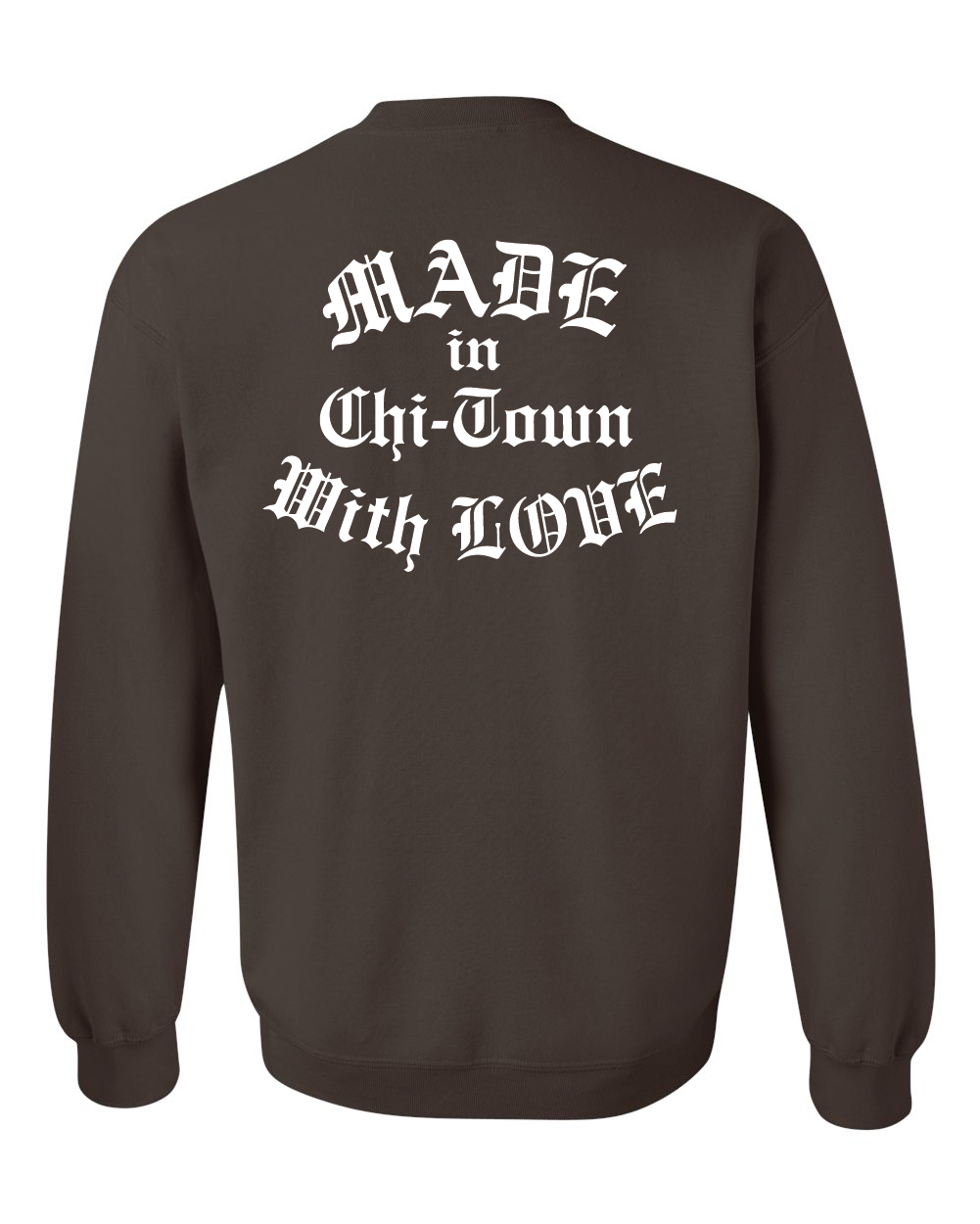 Brown and Proud Cotton Sweater by Made in Chi-Town With Love