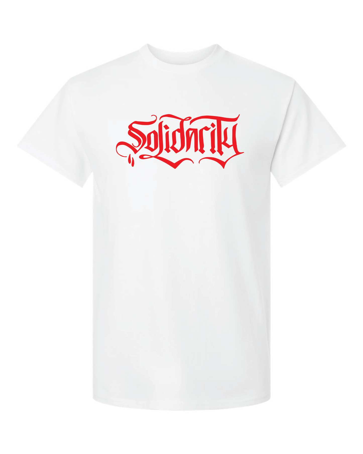 Solidarity Cotton Tee by Made in Chi-Town with love
