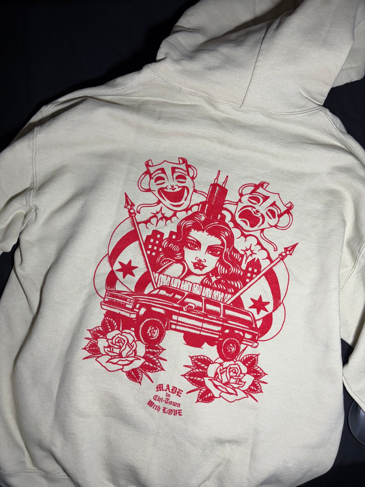 LIMITED EDITION RAMMER CITY COTTON HOODIE BY MADE IN CHI-TOWN WITH LOVE