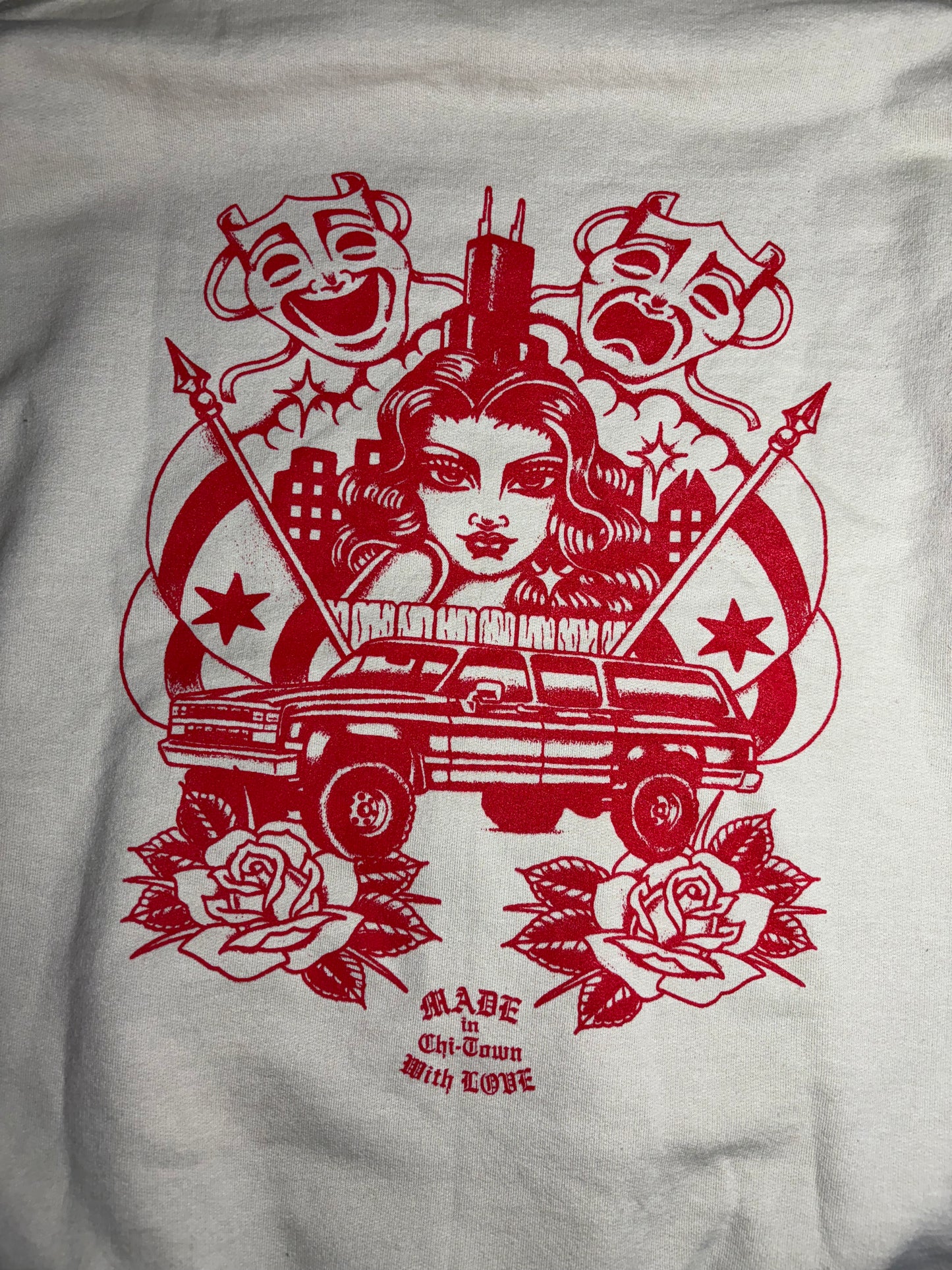 LIMITED EDITION RAMMER CITY COTTON HOODIE BY MADE IN CHI-TOWN WITH LOVE