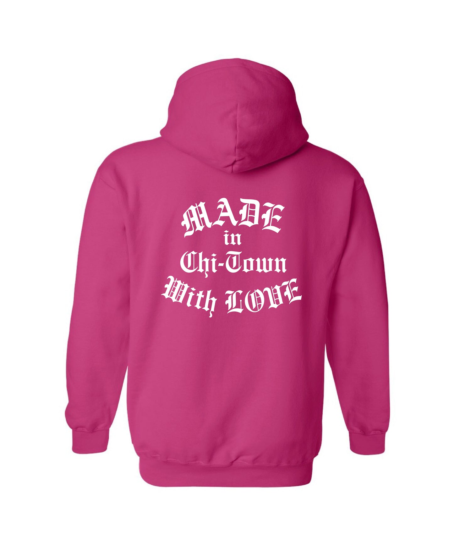 Chicago Raised Me Hoodie Premium Cotton by Made in Chi-Town With Love