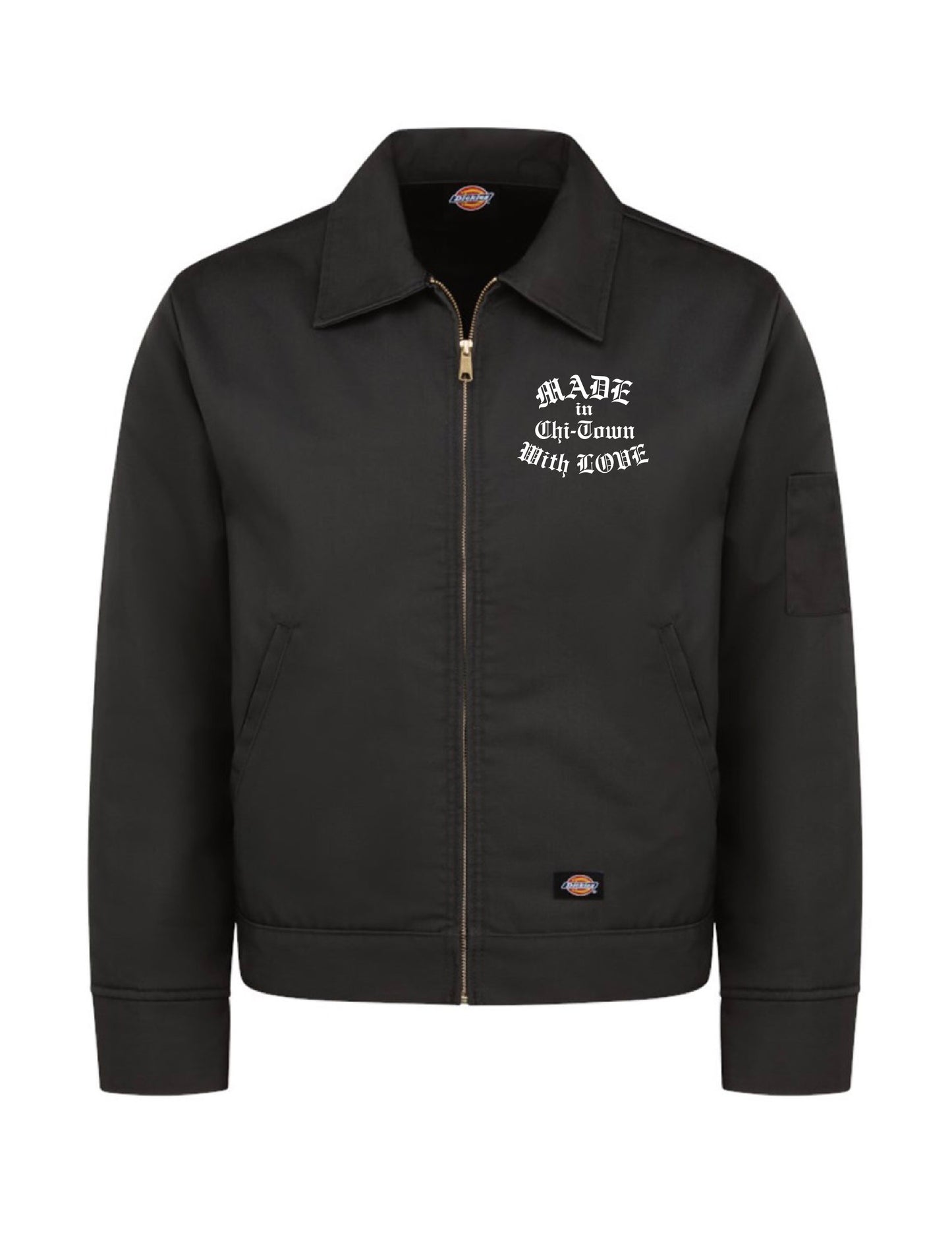 Limited Edition Dickies Members Only CHI CITY REPRESENT Jacket by Made in Chi-Town With Love