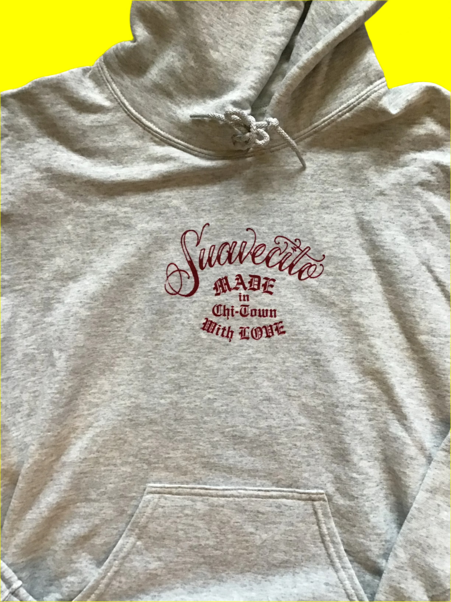 SUAVECITO Cotton Hoodie by Marty Mac and Made in Chi-Town With Love