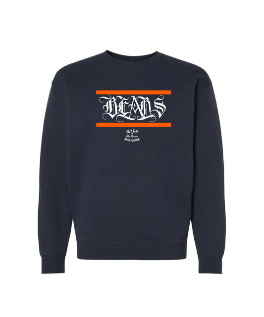 *SOLD OUT*Da Chicago Bears Cotton Crewneck Sweater by Made in Chi-Town With Love