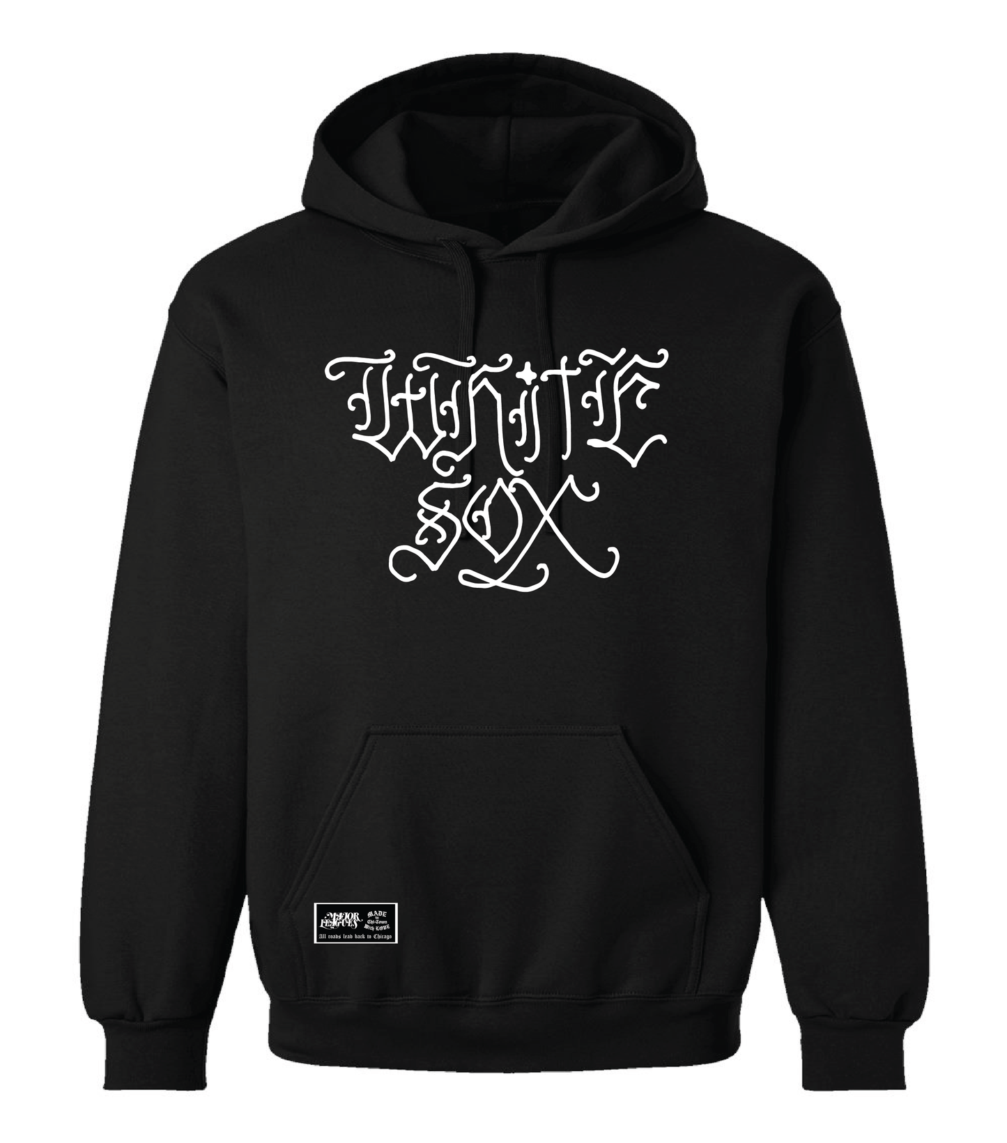 Da White Sox Premium Cotton Hoodie by Made in Chi-Town With Love
