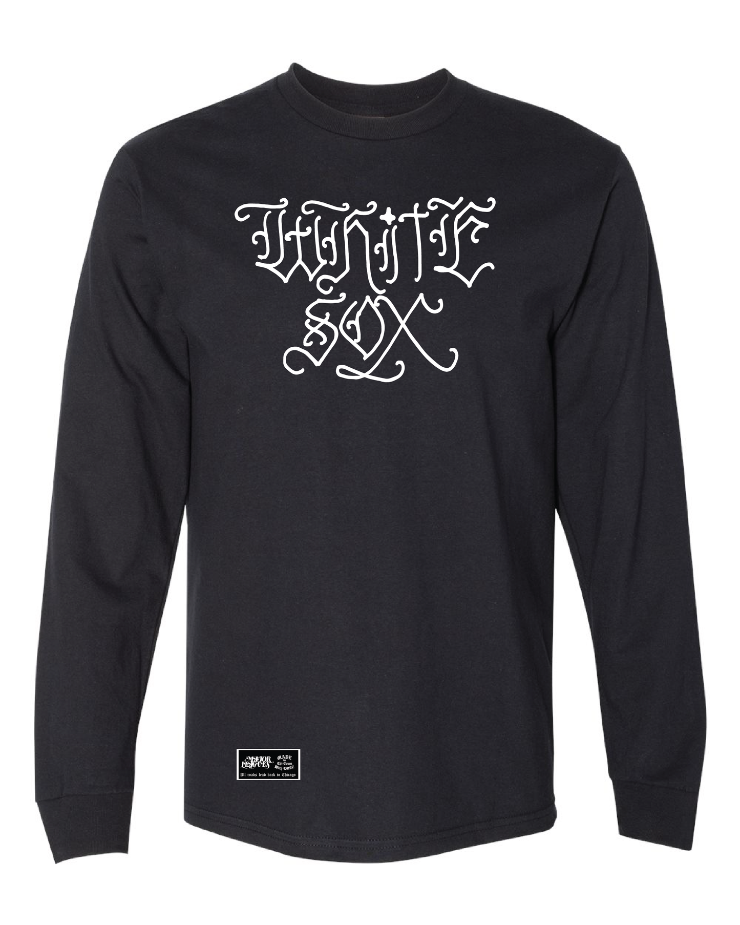 Da White Sox Premium Cotton Long Sleeve by Made in Chi-Town With Love
