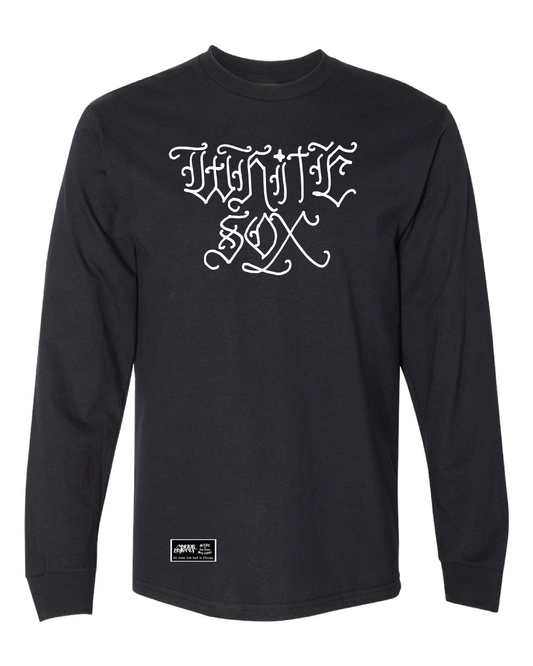 Da White Sox Premium Cotton Long Sleeve by Made in Chi-Town With Love