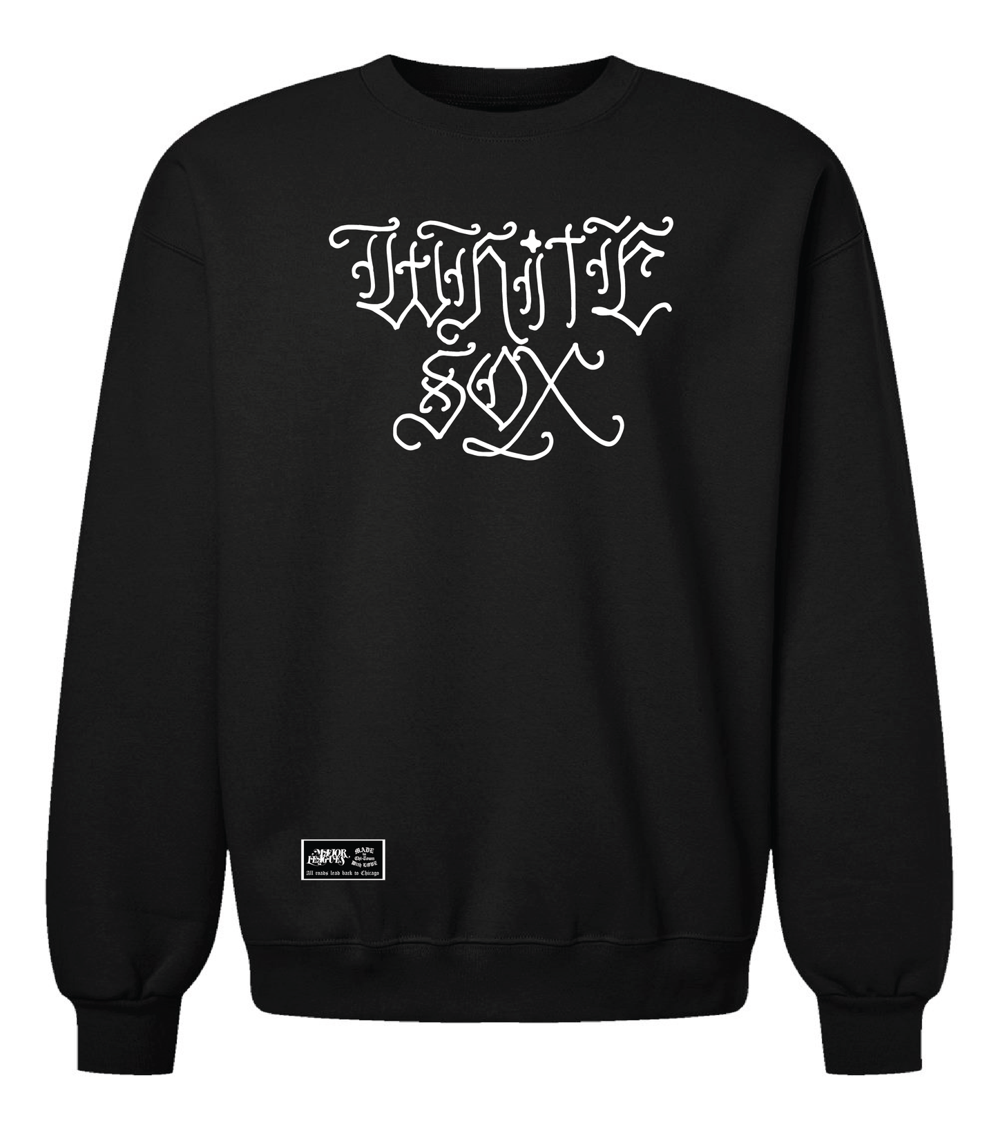 Da White Sox Premium Cotton Crewneck by Made in Chi-Town With Love