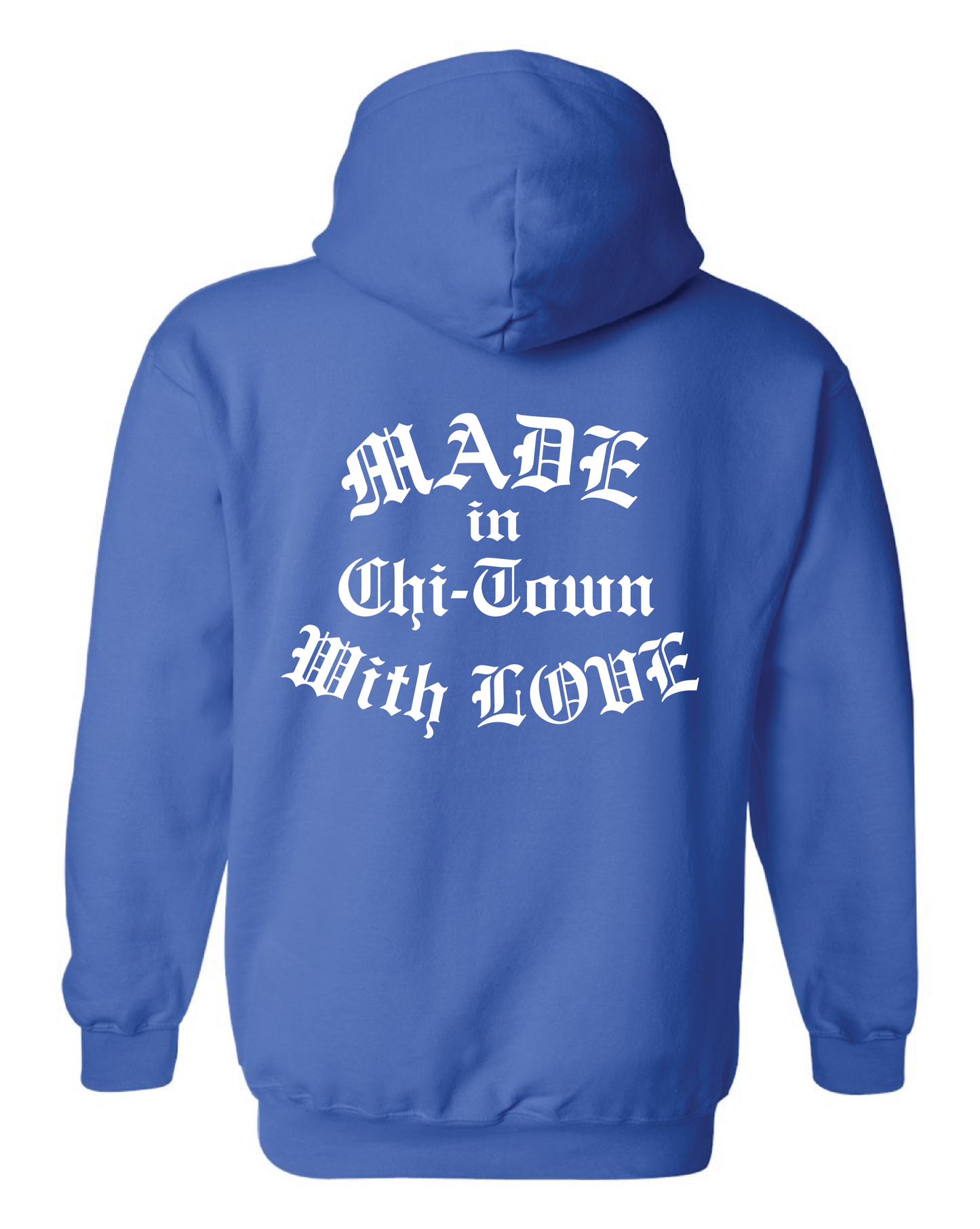 Chicago Raised Me Hoodie Premium Cotton by Made in Chi-Town With Love