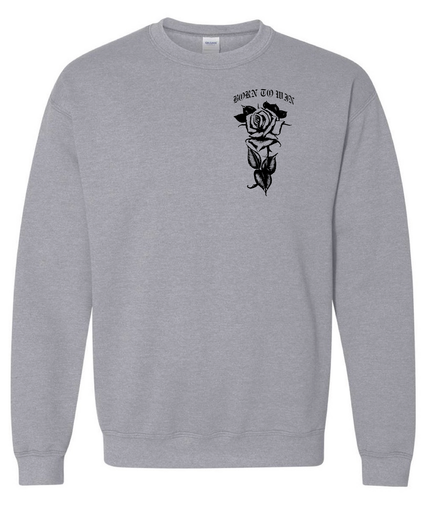 Born To Win Limited Exclusive Crewneck Tee by Made in Chi-Town With Love