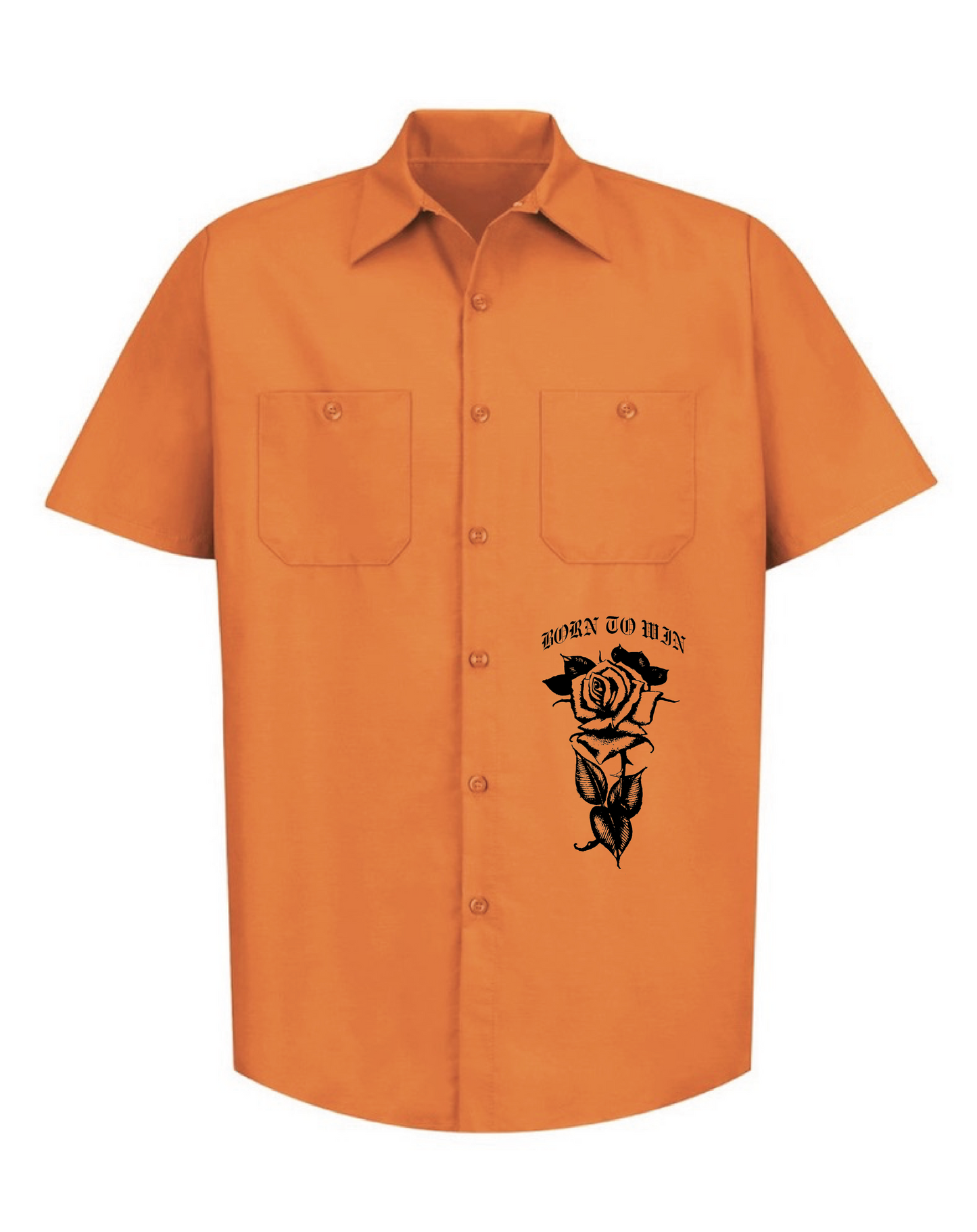 Born To Win Limited Exclusive Worker Button Down by Made in Chi-Town With Love