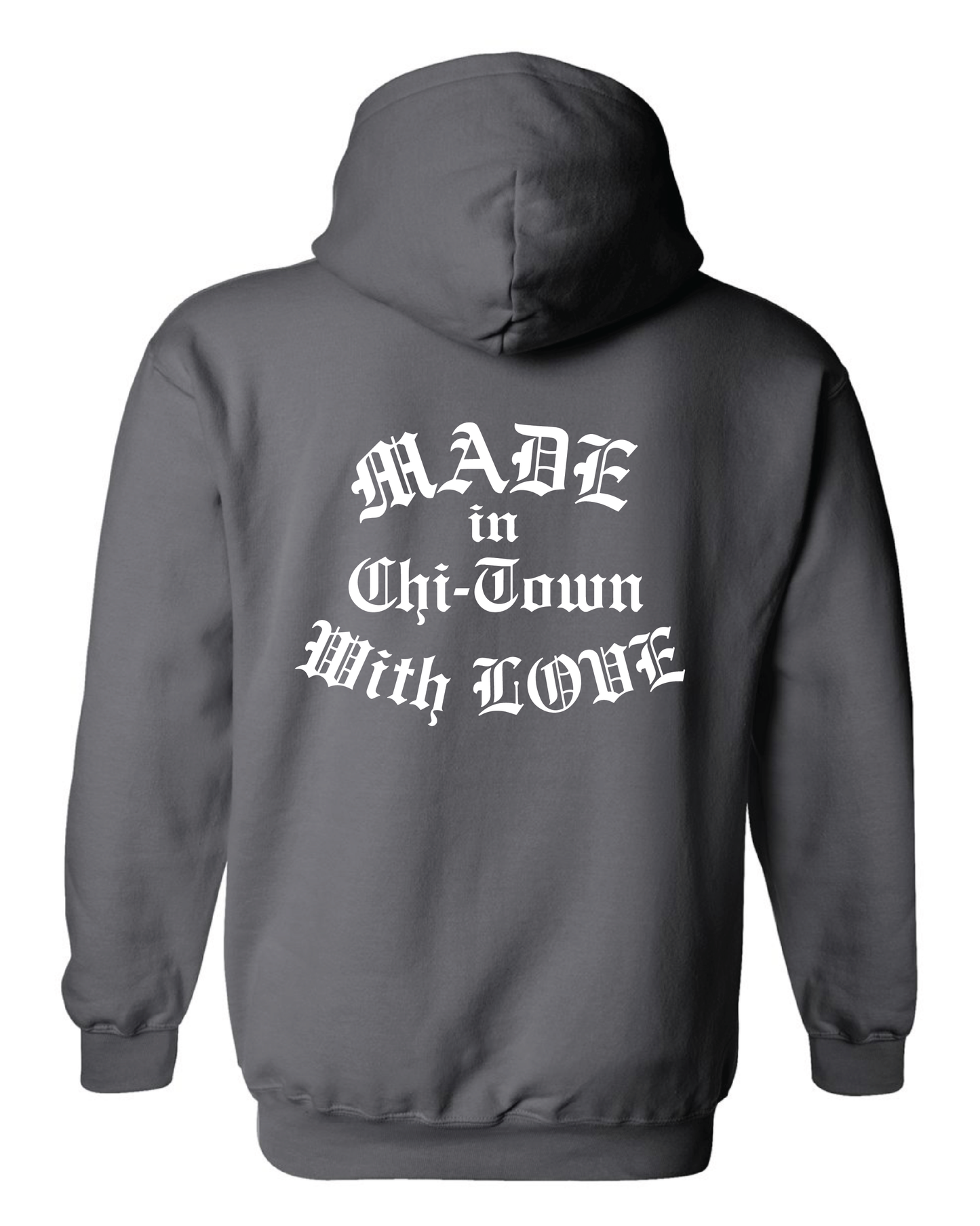 Chicago Raised Me Hoodie Premium Cotton by Made in Chi-Town With Love