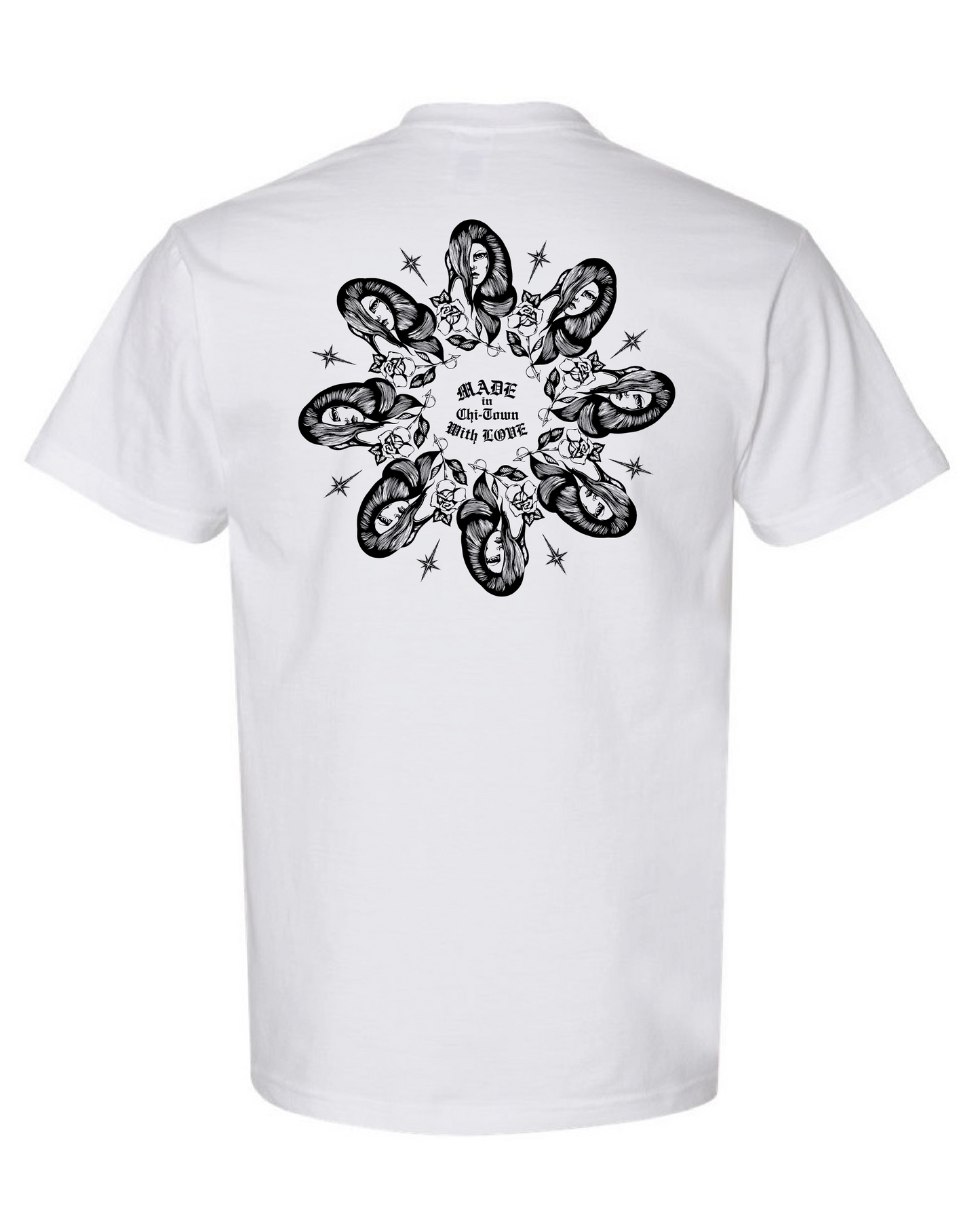 Love is a gamble Cotton T-shirt by Made in Chi-Town With Love