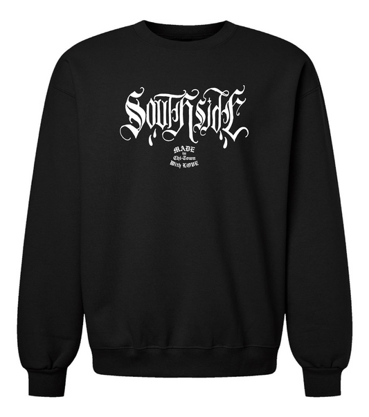 Da Southside Premium Cotton Crewneck by Made in Chi-Town With Love